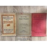 THREE VINTAGE PHOTOGRAPHY BOOKS