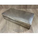 SILVER CIGAR CASE - SINGAPORE TURF CLUB GYMKHANA MEETING 1957