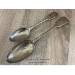 TWO SILVER SPOONS