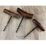 THREE CORKSCREWS