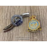 TWO BADGES: RAF & EGYPT SWB