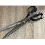 *VINTAGE TAILORS/DRAPER'S SCISSORS BY ROYAL LETTERS PATENT NY USA 14"