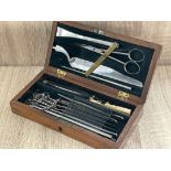*ANTIQUE SURGICAL INSTRUMENTS IN BOX