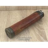 VINTAGE BRASS TELESCOPE, 43CM EXTENDED