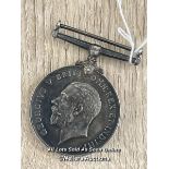 1914 - 1918 WAR MEDAL 59780 ISSUED TO E.C. LAWRENCE R.N. APPROX 34G