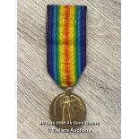 1914 - 1918 THE GREAT WAR FOR CIVILISATION MEDAL PRESENTED TO PTE F. PARFREY A.S.C, 3.5CM