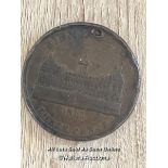 COINS - BIRMINGHAM THREE PENCE TOKEN 1813 "ONE POUND NOTE PAYABLE FOR 80 TOKENS" 4.5CM DIAMETER,