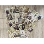 SELECTION OF 45 VICTORIAN PHOTOS