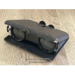 SMALL VINTAGE FOLDING BINOCULARS/OPERS GLASSES