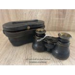 J. ROBINSON & SONS OPERA GLASSES WITH CASE