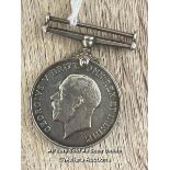 1914-1918 WAR MEDAL ISSUED TO GNR H.T. ELLIOTT R.A. APPROX 34G