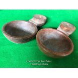 X2 OAK UNDER CUSHION CHALK CUPS