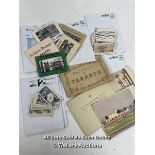 ASSORTED SMALL COLLECTABLE CARDS INCLUDING 1940'S TRIPOLI, BROOK BOND TEA CARDS, AUSTRAILIAN LYONS