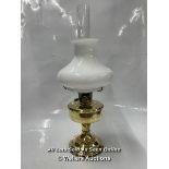 *ALADDIN NO 12 BRASS OIL LAMP 1940S