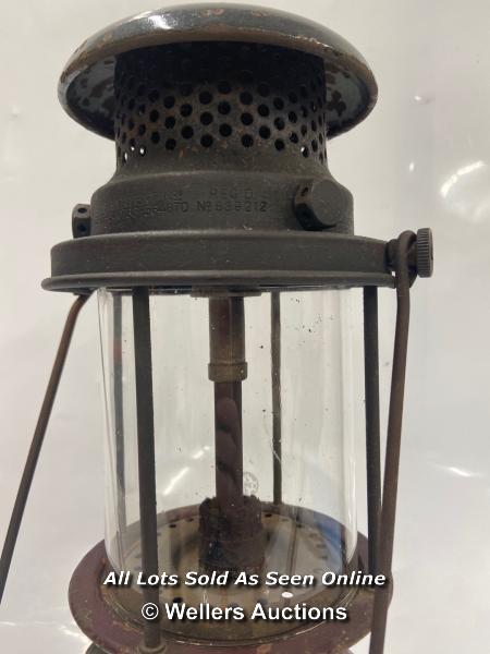 *VINTAGE TILLEY LAMP BIALADDIN PRESSURE PARAFFIN LAMP - Bild 3 aus 5
