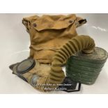 *WW1 USA ARMY CORRECTED AMERICAN SMALL BOX RESPIRATOR