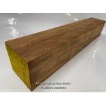 *IROKO TIMBER BOAT HARDWOOD BLOCK WOOD AFRICAN TEAK 100MM X 100MM