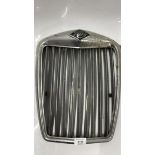 RILEY CHROME RADIATOR GRILLE, 40CM