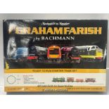 BACHMANN GRAHAM FARISH N GAUGE - 1:148 SCALE TRAIN SET. UNUSED, BOXED