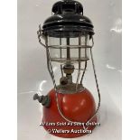 *VINTAGE RED TILLEY LAMP - COLLECTORS LAMP - NICE TANK AND GOOD GLASS WITH