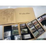 RAILWAY ART BOOK "THE WESTON COLLECTION" WITH LOCOMOTIVE LEGENDS TIN ART SETS