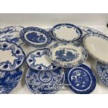 13X COLLECTABLE PLATES INCLUDING ROYAL TUDOR, VILAROY & BOSCH AND FENTON