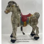 *VINTAGE MOBO BRONCO WALKING HORSE, RIDE ON. WORKING. / 73CM HIGH