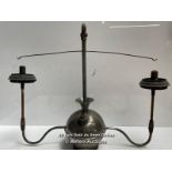 *LARGE HANGING DOUBLE PRESSURE LAMP - CONVERTED FOR TILLEY