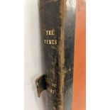HARDBOUND COPY OF THE TIMES FROM 1ST JULY 1947