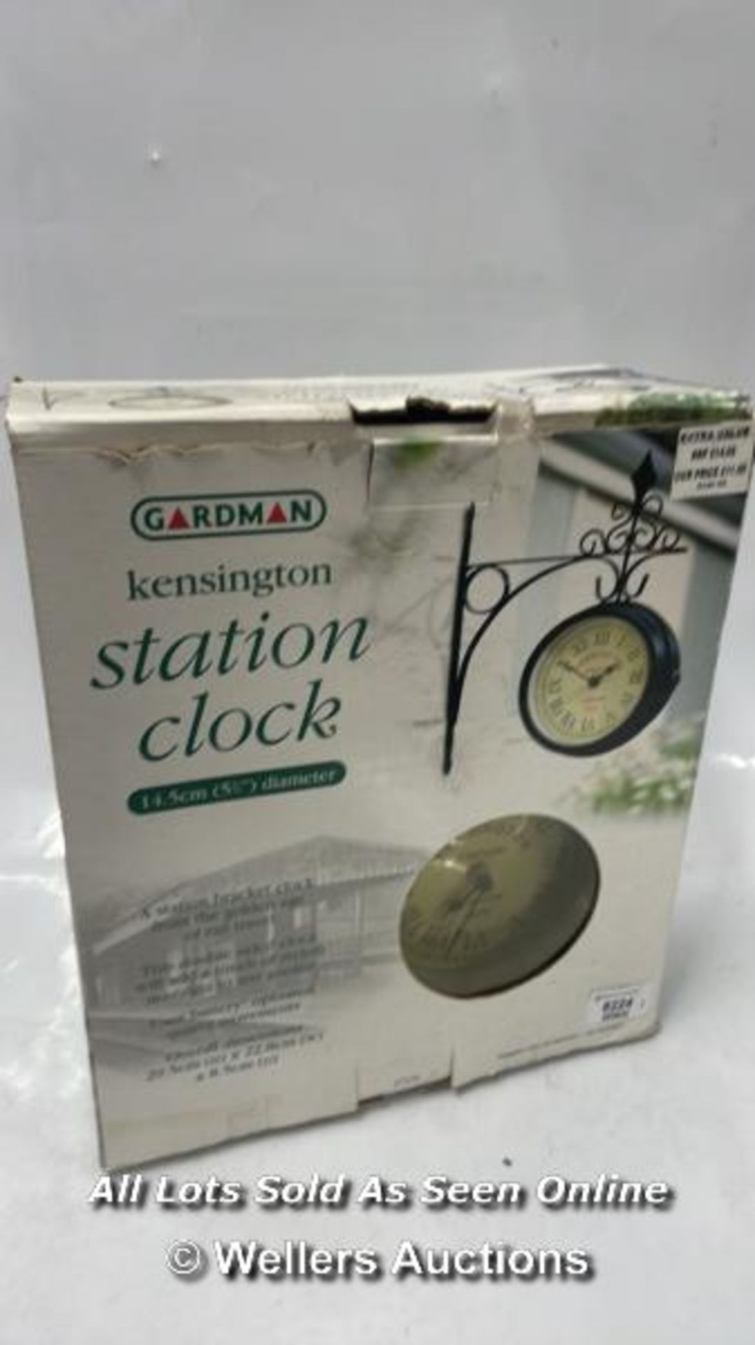 GARDMAN KENSINGTON STATION CLOCK, BOXED