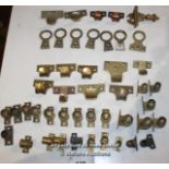 BRASS SASH PULLS AND OTHER FITTINGS