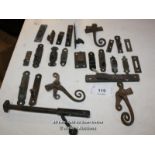 CASEMENT WINDOW STAYS AND OTHER VARIOUS WINDOW FASTENINGS