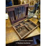 CASED CUTLERY, T.TURNER AND CO SHEFFIELD AND OTHERS