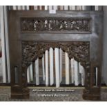 CAST IRON DECORATIVE REGENCY INSERT FRONT - 38" X 37"