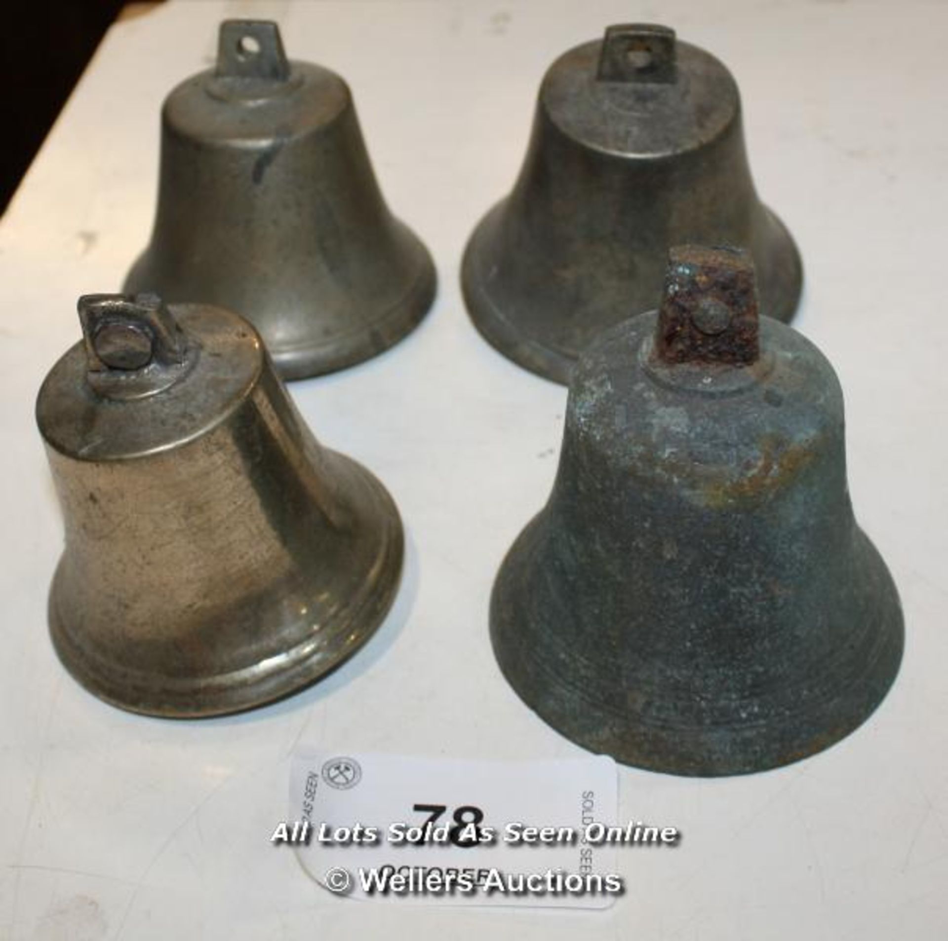 FOUR PERIOD DOOR / PANTRY BELLS