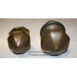 TWO GOTHIC STYLE CENTRE KNOBS