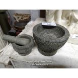 PESTLE AND MORTAR, AND ONE OTHER PESTLE