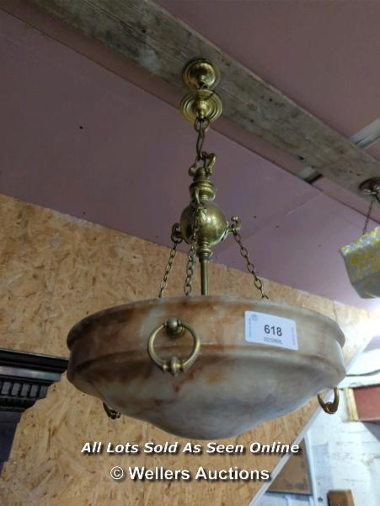 ALABASTER CEILING LIGHT