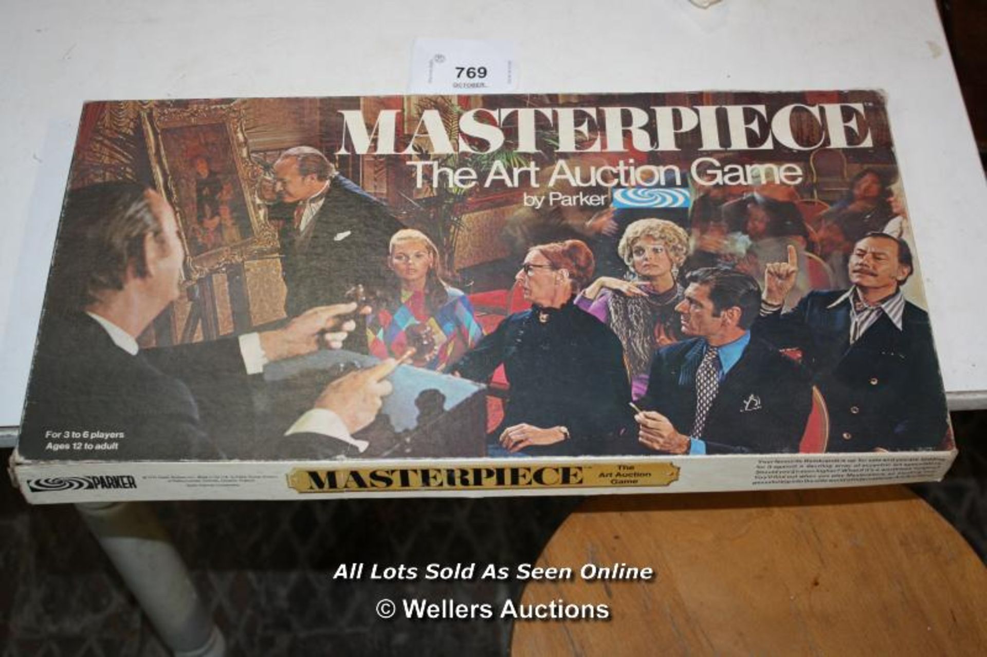 MASTERPIECE AUCTION GAME BY PARKER