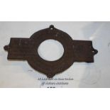 OLD CAST IRON WASHING MACHINE PART