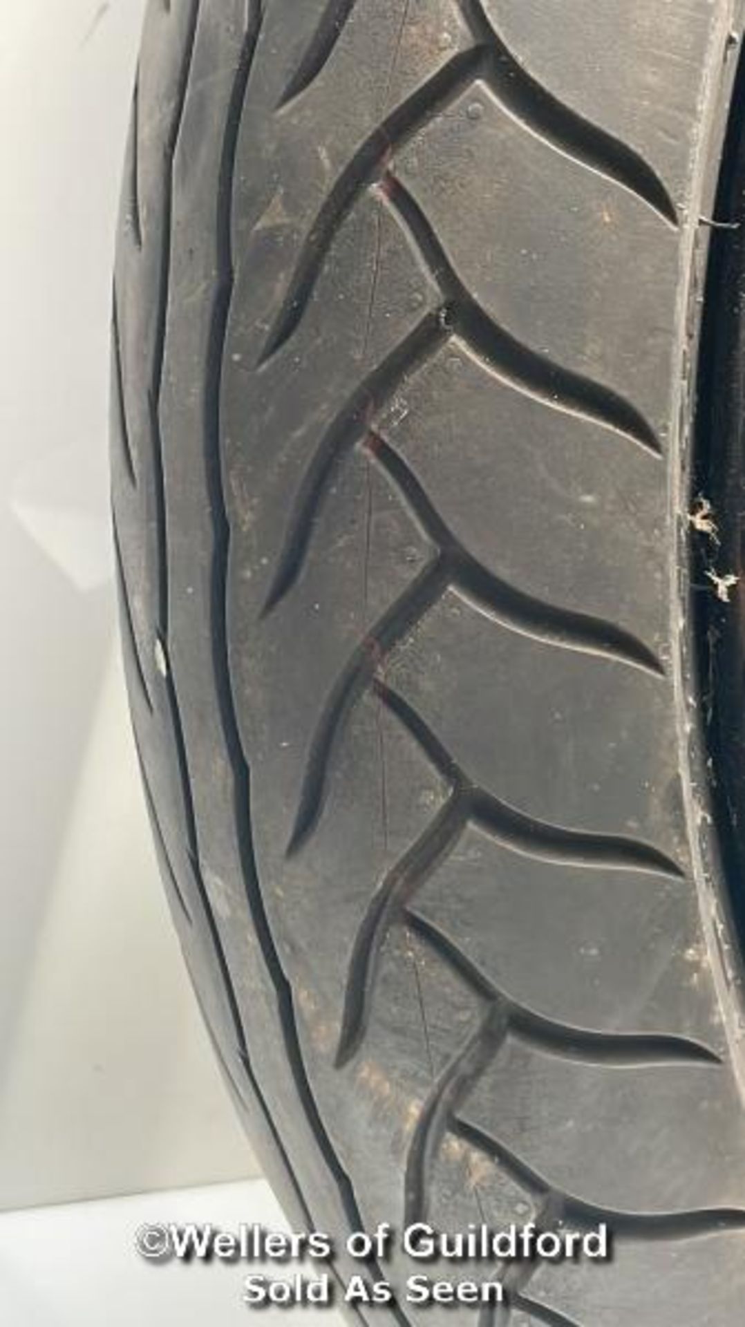 *KAWASAKI EN650 VULCAN S 2015-18 FRONT RIM WHEEL STRAIGHT 18X3.5 / APPEARS IN GOOD, USED CONDITION - Image 5 of 6