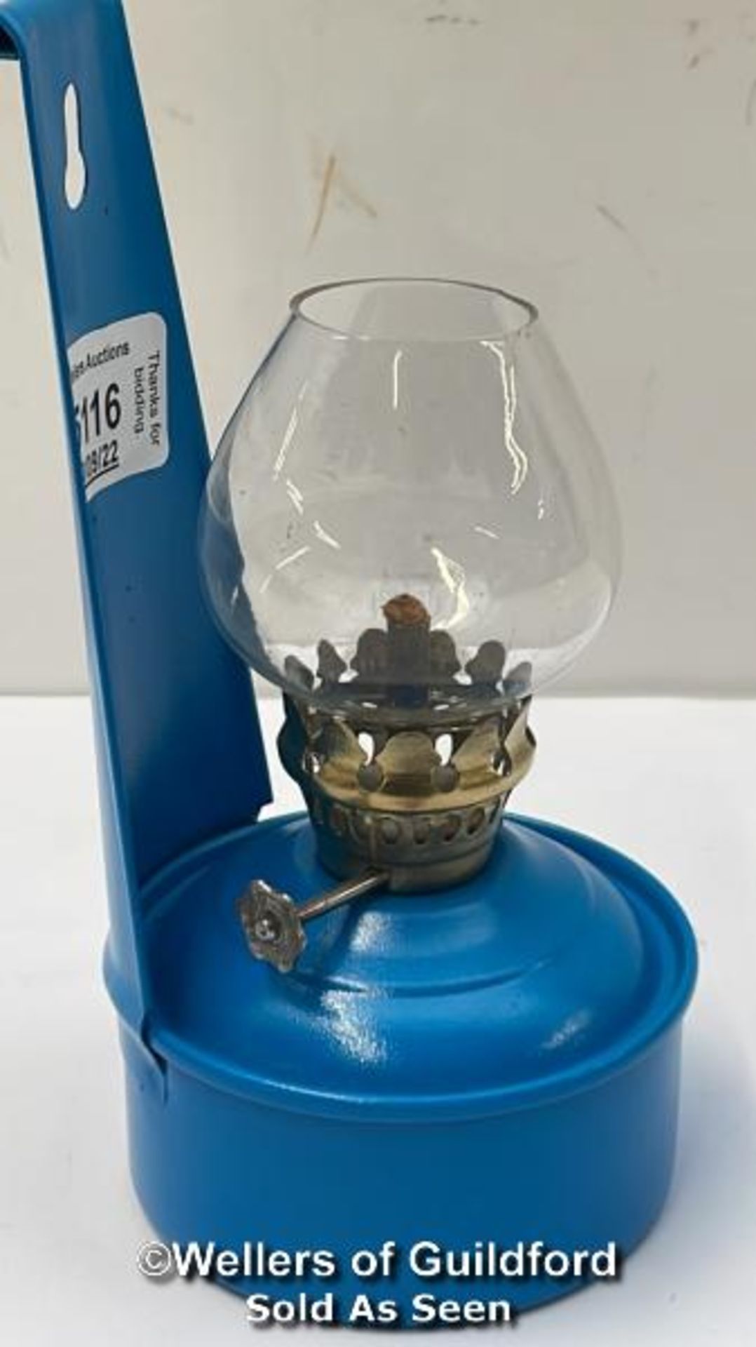 *VINTAGE MINIATURE OIL LAMP - Image 3 of 3