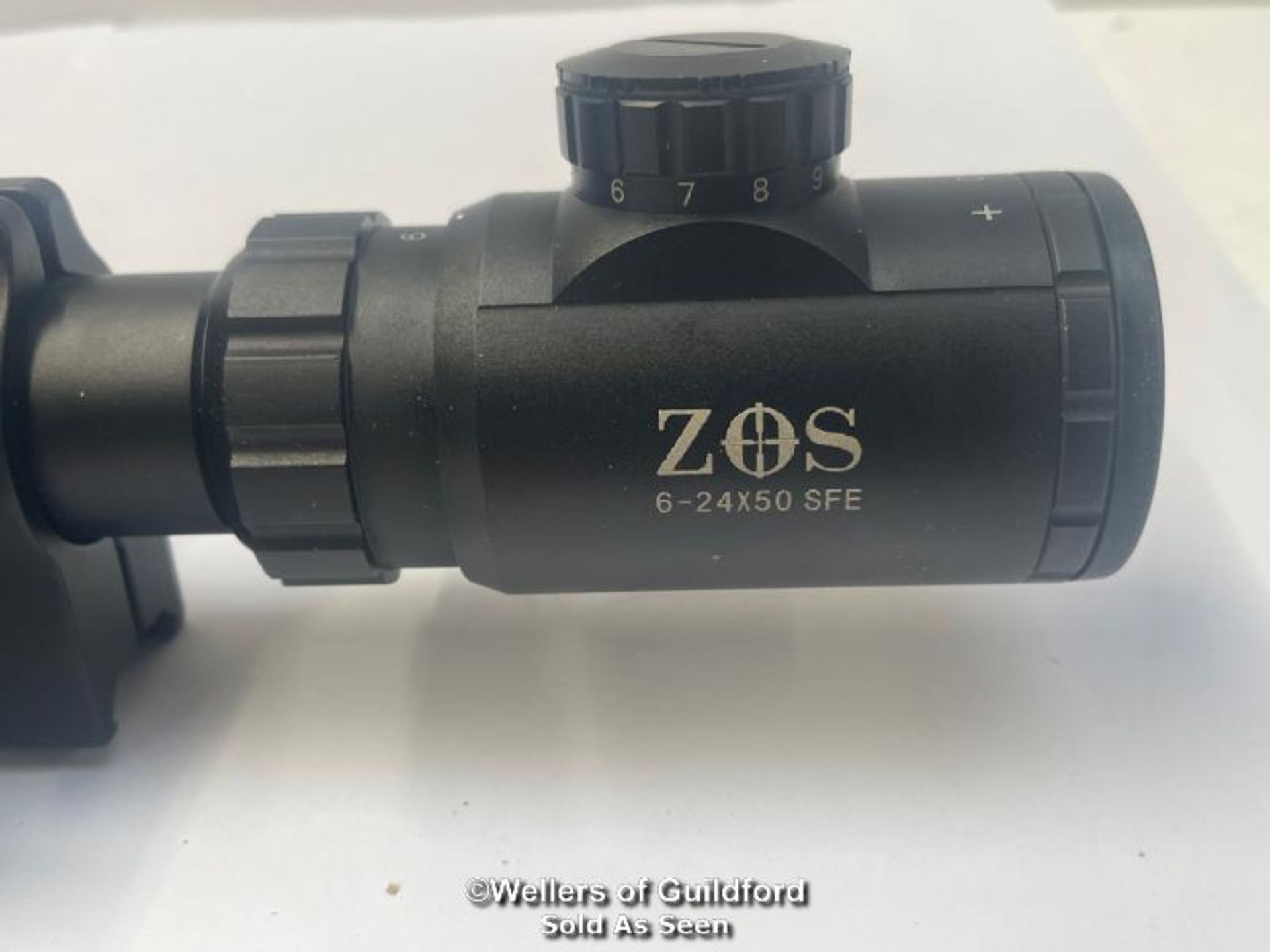 *ZOS 6-24X50 SFE SCOPE - MC13 / APPEARS NEW, MINIMAL SIGNS OF USE - Image 5 of 5