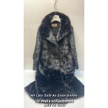 *VINTAGE 1960'S - 1970'S SEYMOUR KEARNEY MINK FUR COAT SIZE MEDIUM