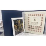 KING'S & QUEENS HISTORY OF THE MONARCHY STAMP & COIN COMMEMORATIVE COVER WESTMINSTER COLLECTION