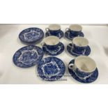 A 17 PIECE IRONSIDE TEA SERVICE