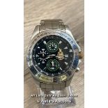TACHYMETER ROYAL MARINE STAINLESS STEEL GENTS WATCH NO.4759 / 4999