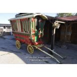 CHILDRENS GYPSY WAGON, WITH AMPLE STORAGE