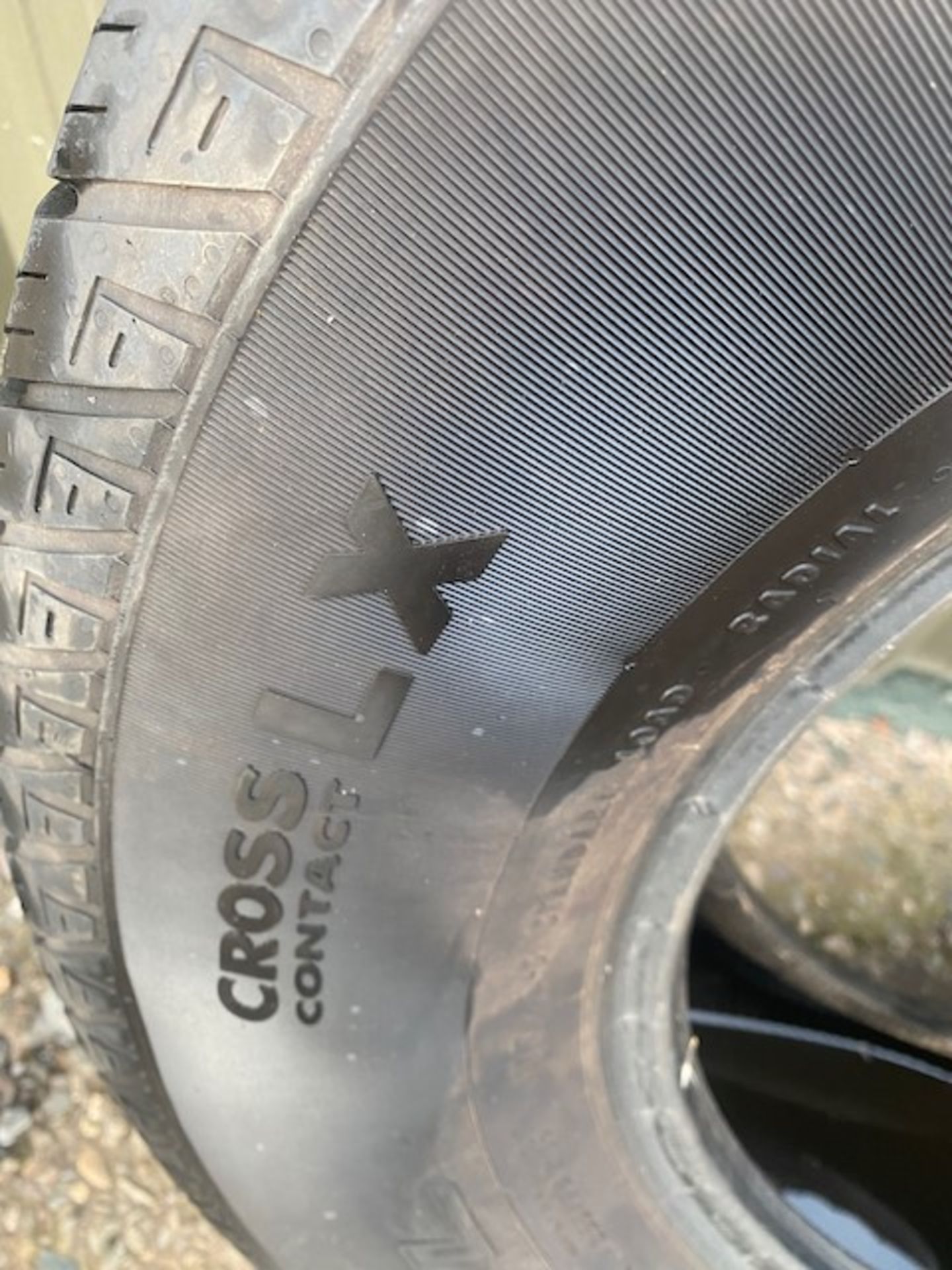 CONTINENTAL 255 X 70/16 TYRE - Image 3 of 4