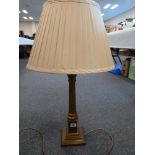TABLE LAMP WITH SHADE 27INCH HIGH